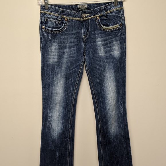 express rerock jeans size chart